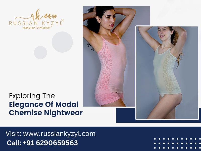Exploring The Elegance Of Modal Chemise Nightwear