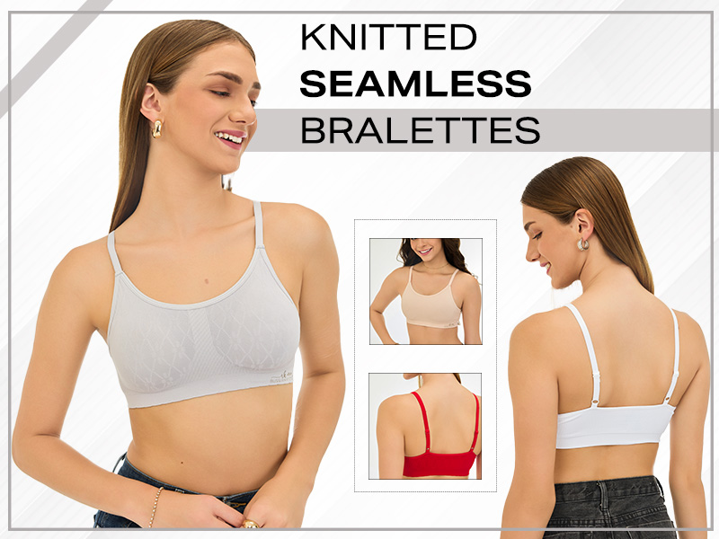 Why Knitted Seamless Bralettes Are A Game-Changer In Lingerie