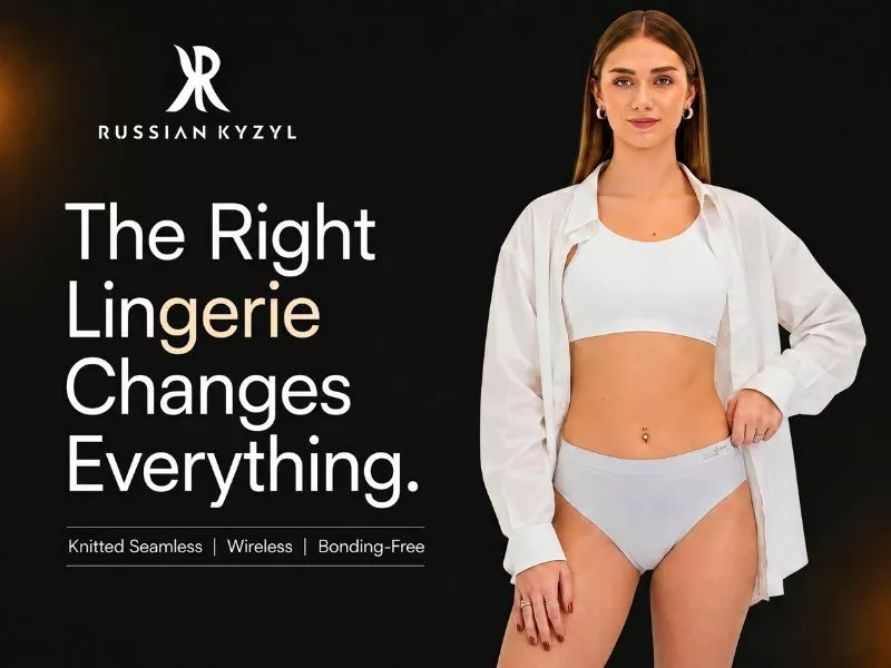 Indian woman wearing knitted seamless wireless bra — no seams, no underwire, all-day comfort