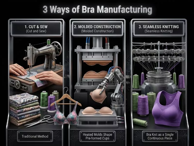 3 Ways of Bras Construction