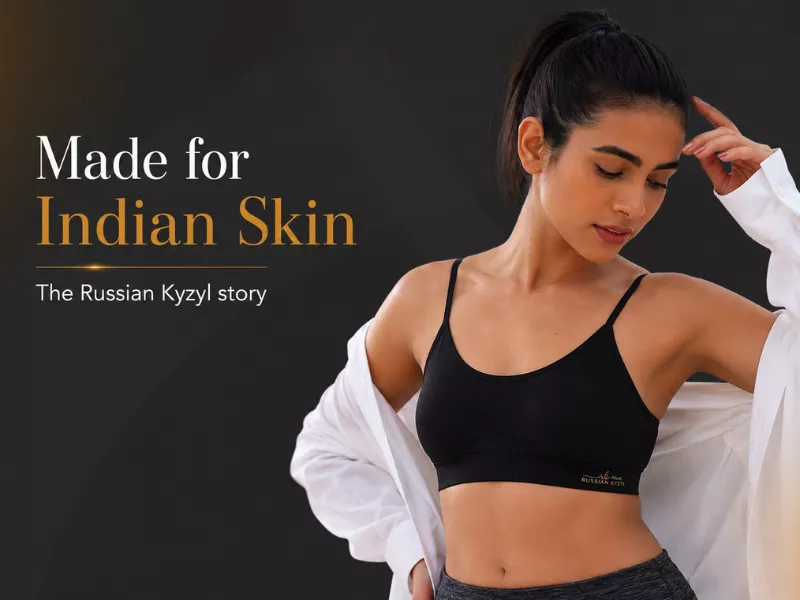 Russian Kyzyl Lingerie Made for Indian Skin & Climate